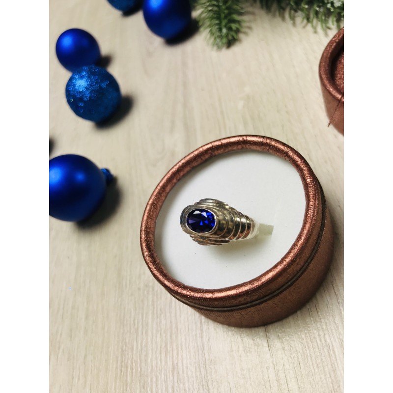 Sky Jewelry Серебряное кольцо с фианитом