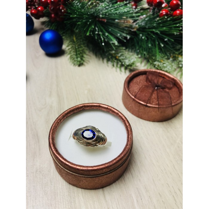 Sky Jewelry Серебряное кольцо с фианитом