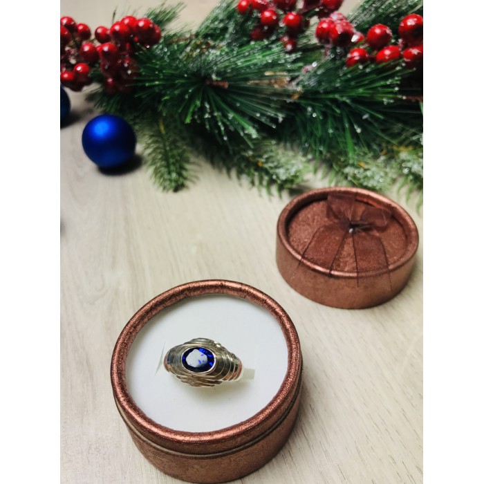 Sky Jewelry Серебряное кольцо с фианитом