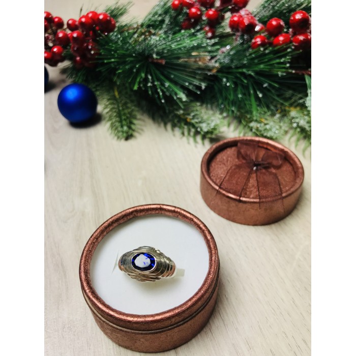 Sky Jewelry Серебряное кольцо с фианитом