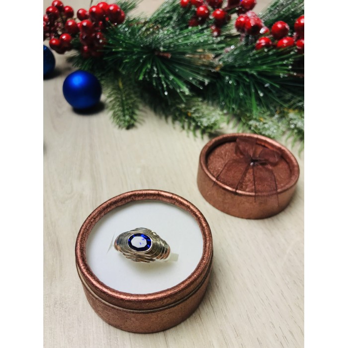 Sky Jewelry Серебряное кольцо с фианитом