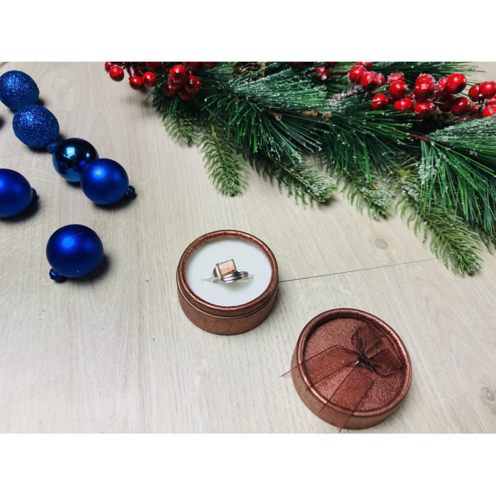 Sky Jewelry Серебряное кольцо с опаловой мозаикой