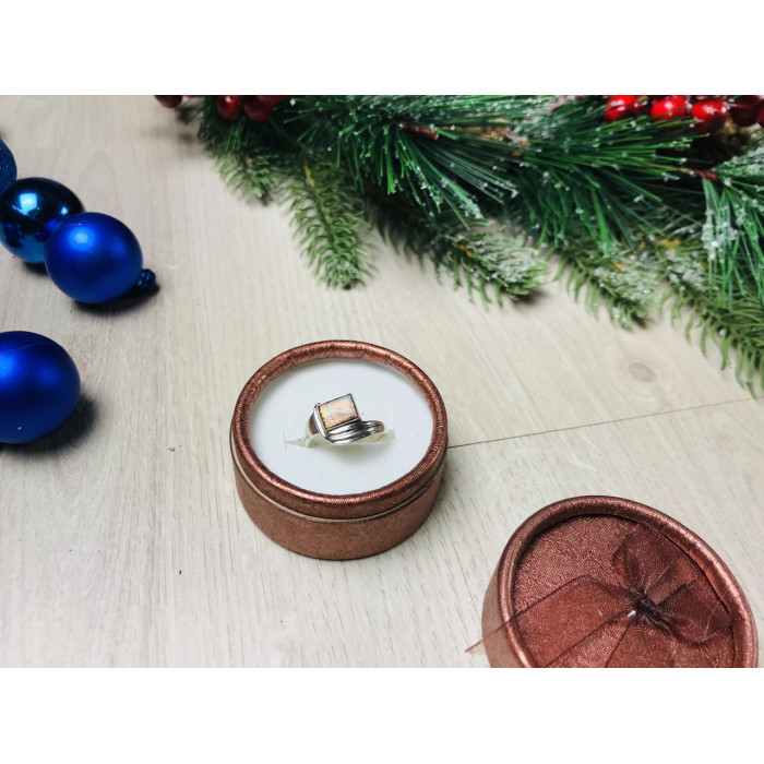 Sky Jewelry Серебряное кольцо с опаловой мозаикой