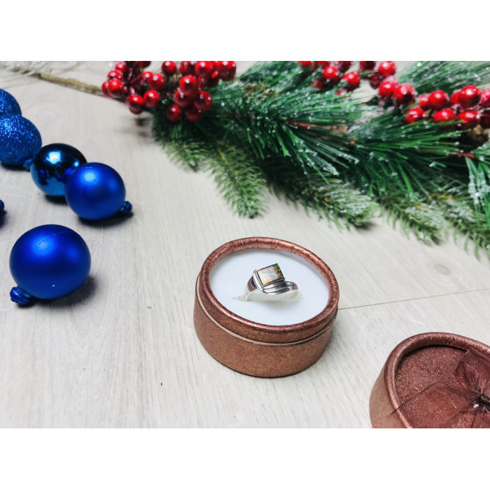 Sky Jewelry Серебряное кольцо с опаловой мозаикой