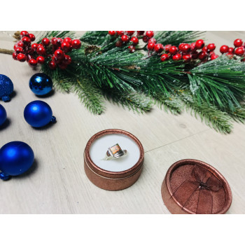 Sky Jewelry Серебряное кольцо с опаловой мозаикой