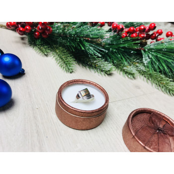 Sky Jewelry Серебряное кольцо с опаловой мозаикой