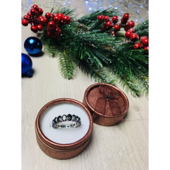 Sky Jewelry Серебряное кольцо с камнем Александрит