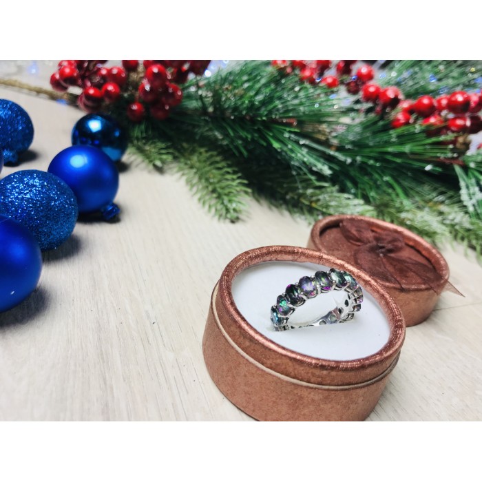 Sky Jewelry Серебряное кольцо с камнем Александрит