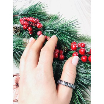 Sky Jewelry Серебряное кольцо с камнем Александрит