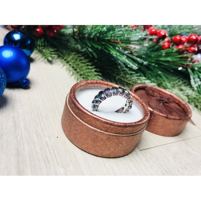 Sky Jewelry Серебряное кольцо с камнем Александрит