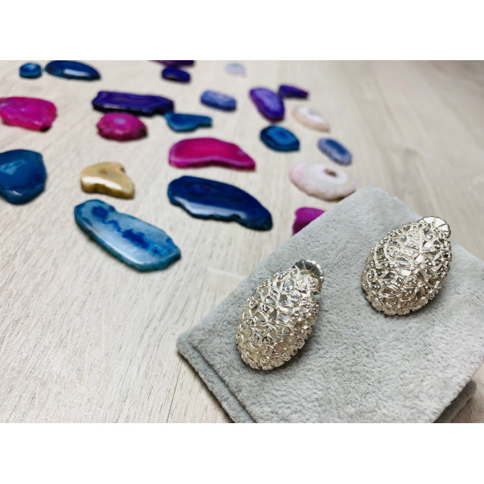 Sky Jewelry Серебряные серьги - гвоздики