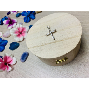 Sky Jewelry Серебряный крестик 925 проба с фианитами