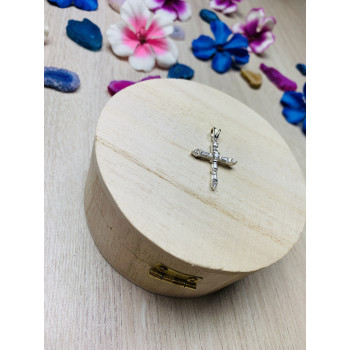 Sky Jewelry Серебряный крестик 925 проба с фианитами