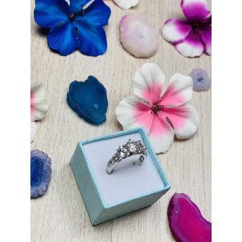 Sky Jewelry Серебряное кольцо 925 проба с фианитами