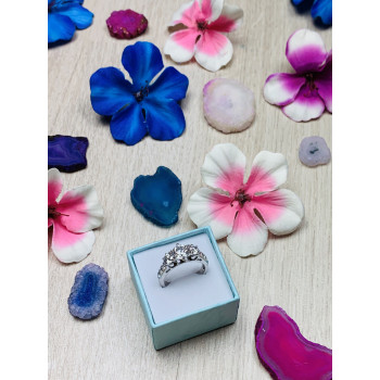 Sky Jewelry Серебряное кольцо 925 проба с фианитами