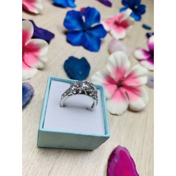 Sky Jewelry Серебряное кольцо 925 проба с фианитами