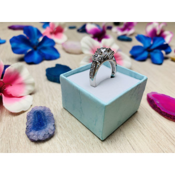 Sky Jewelry Серебряное кольцо 925 проба с фианитами