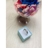 Sky Jewelry Серебряное кольцо с белым топазом 925 проба