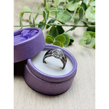 Sky Jewelry Серебряное кольцо 925 проба с фианитами