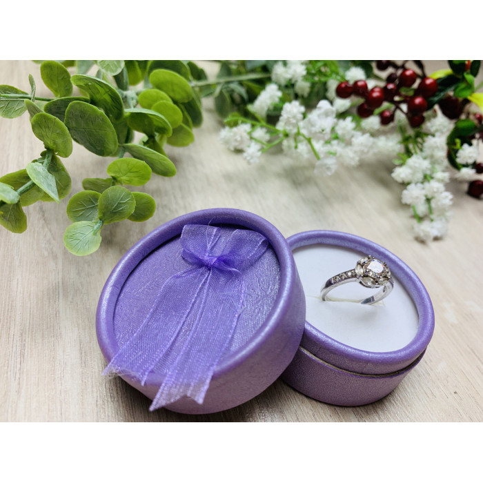 Sky Jewelry Серебряное кольцо с прозрачным кварцем