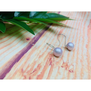 Sky Jewelry Серебряные серьги с жемчугом