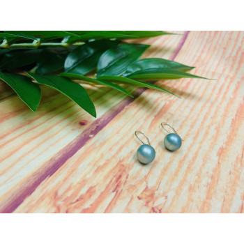 Sky Jewelry Серебряные серьги с жемчугом