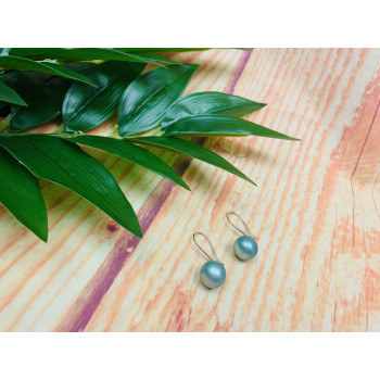 Sky Jewelry Серебряные серьги с жемчугом