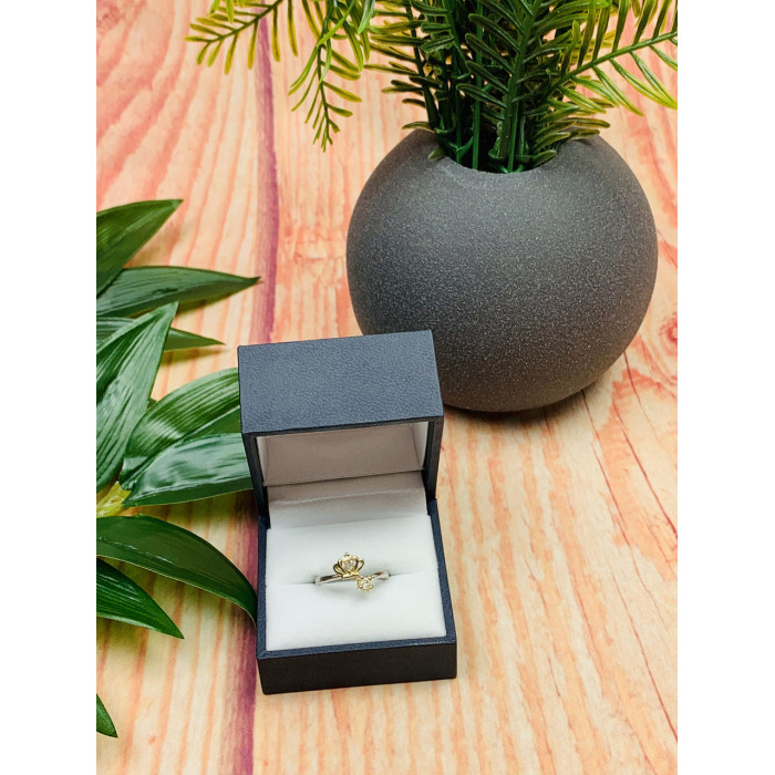 Sky Jewelry Серебряное кольцо 925 проба с короной