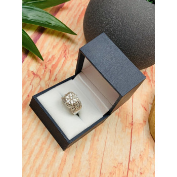 Sky Jewelry Серебряное кольцо с фианитами 925 проба