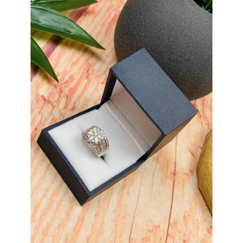 Sky Jewelry Серебряное кольцо с фианитами 925 проба