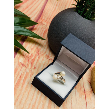 Sky Jewelry Серебряное кольцо с жемчугом