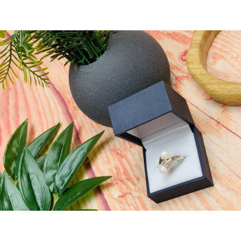 Sky Jewelry Серебряное кольцо с жемчугом