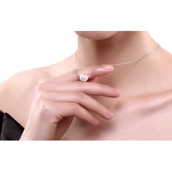 Sky Jewelry Серебряная цепочка с жемчужиной 925 проба