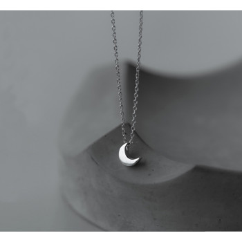 Sky Jewelry Серебряная цепочка с кулоном Луна 925 проба