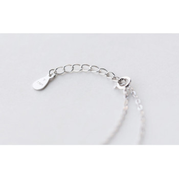 Sky Jewelry Серебряная цепочка с кулоном Луна 925 проба