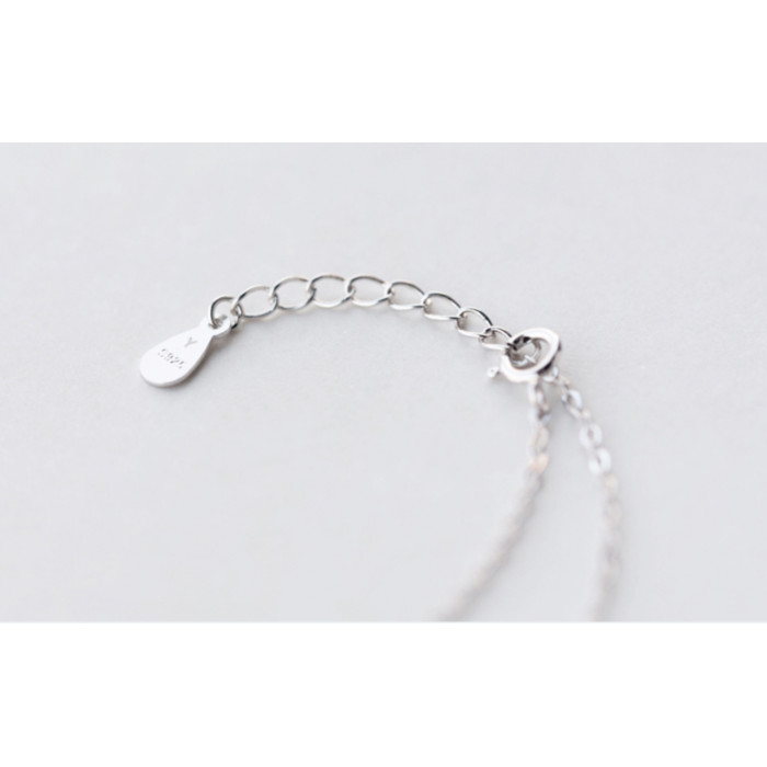 Sky Jewelry Серебряная цепочка с кулоном Луна 925 проба