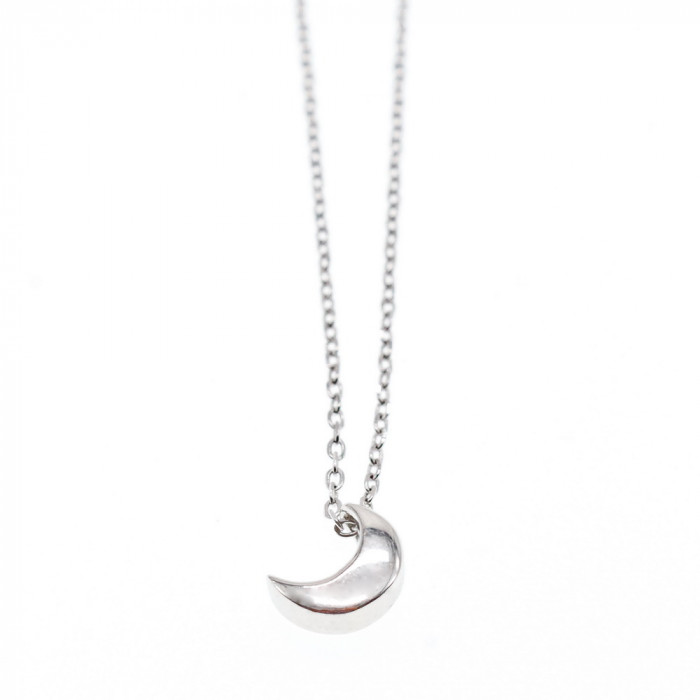 Sky Jewelry Серебряная цепочка с кулоном Луна 925 проба