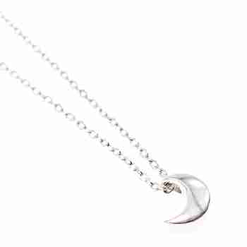 Sky Jewelry Серебряная цепочка с кулоном Луна 925 проба