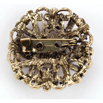 Sky Jewelry Брошь с ювелирным стеклом