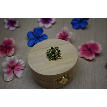 Sky Jewelry Брошь с ювелирным стеклом