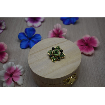 Sky Jewelry Брошь с ювелирным стеклом