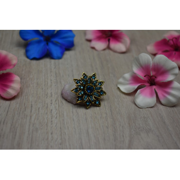 Sky Jewelry Брошь с ювелирным стеклом