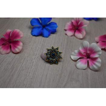 Sky Jewelry Брошь с ювелирным стеклом