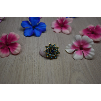 Sky Jewelry Брошь с ювелирным стеклом