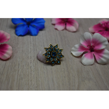 Sky Jewelry Брошь с ювелирным стеклом