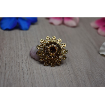 Sky Jewelry Брошь с ювелирным стеклом