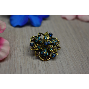 Sky Jewelry Брошь с ювелирным стеклом