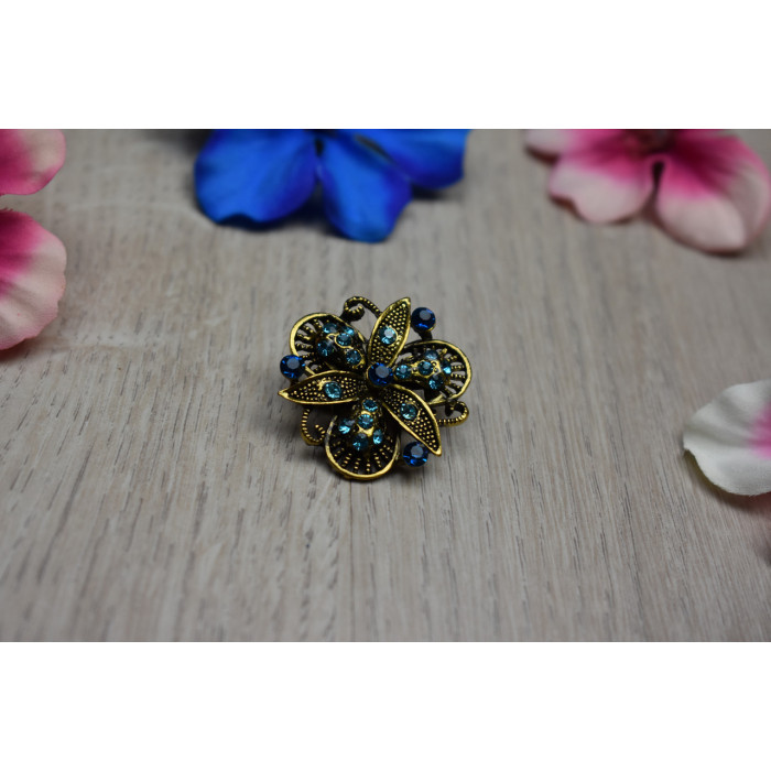 Sky Jewelry Брошь с ювелирным стеклом