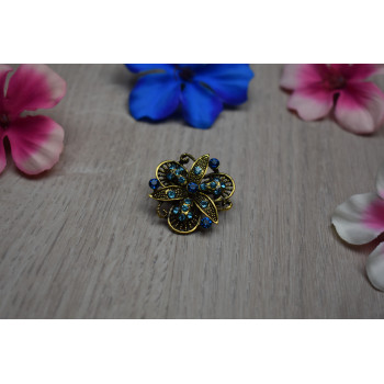 Sky Jewelry Брошь с ювелирным стеклом