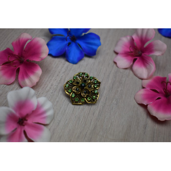 Sky Jewelry Брошь с ювелирным стеклом